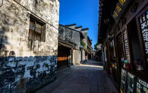 浙江湖州南浔古镇风景壁纸_4