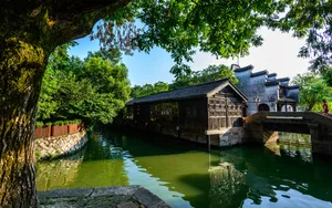 浙江湖州南浔古镇风景壁纸_7