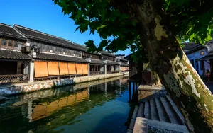 浙江湖州南浔古镇风景壁纸_8