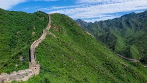 北京黄花城水长城风景壁纸_2