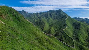 北京黄花城水长城风景壁纸_3
