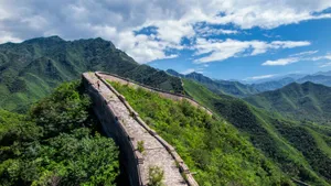 北京黄花城水长城风景壁纸_4