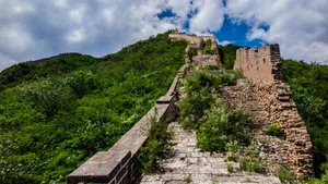 北京黄花城水长城风景壁纸_11