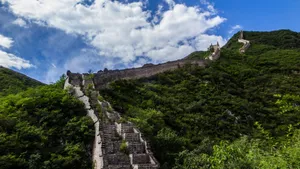 北京黄花城水长城风景壁纸_14