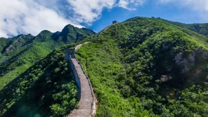 北京黄花城水长城风景壁纸_16