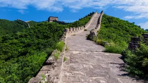 北京黄花城水长城风景壁纸_18