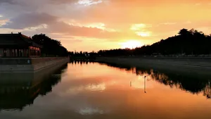 唯美紫禁城角楼风景壁纸_4