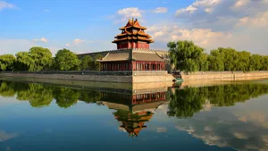 唯美紫禁城角楼风景壁纸_5