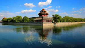 唯美紫禁城角楼风景壁纸_6