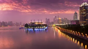 广州塔小蛮腰夜景图片_4