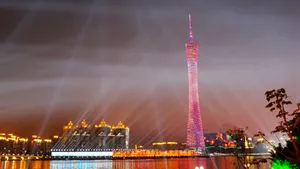 广州塔小蛮腰夜景图片_6