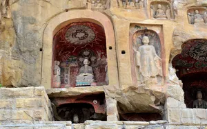 四川广元千佛崖石窟风景区_5