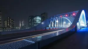 璀璨城市灯光夜景图片_10