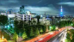 东京夜景图片壁纸_3