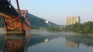 新安江夜景风景壁纸第1张