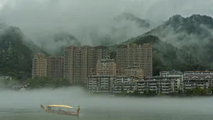 新安江夜景风景壁纸