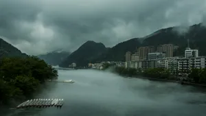 新安江夜景风景壁纸_2