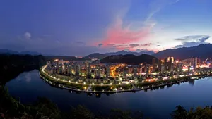 新安江夜景风景壁纸_3