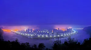 新安江夜景风景壁纸_7