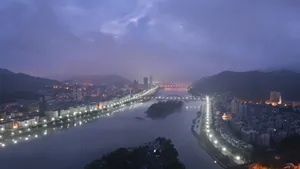 新安江夜景风景壁纸_8