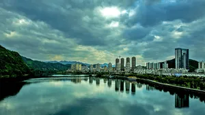 新安江夜景风景壁纸_10