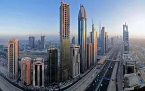 迪拜城市风景高清壁纸_5