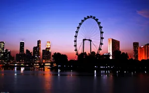 摩天轮景观图片_16