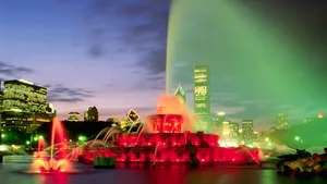 点点星光城市美丽夜景_10