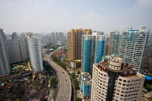 壮观的上海高架桥_5