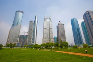 上海浦东高楼风景
