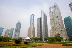 上海浦东高楼风景_6