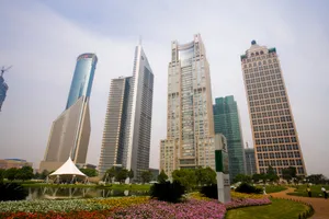 上海浦东高楼风景_7