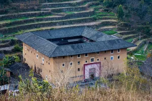 福建龙岩永定土楼_11