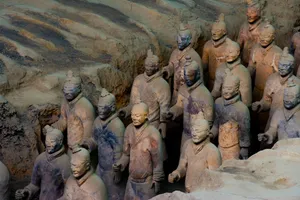秦始皇陵兵马俑图片壁纸_3