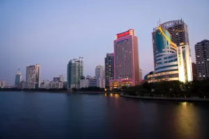 福建厦门清凉夜景壁纸_3