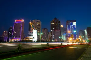 福建厦门清凉夜景壁纸_9