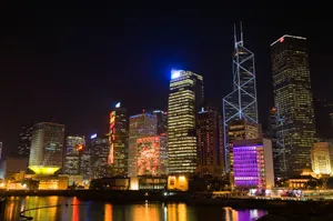 维多利亚港夜景桌面壁纸 第二辑_3