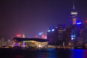 维多利亚港夜景桌面壁纸 第二辑_4