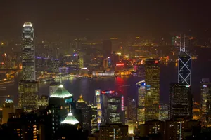 维多利亚港夜景桌面壁纸 第二辑_7