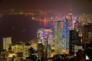 维多利亚港夜景桌面壁纸 第二辑_8