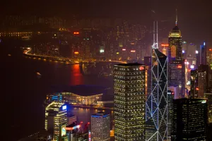 维多利亚港夜景桌面壁纸 第二辑_9