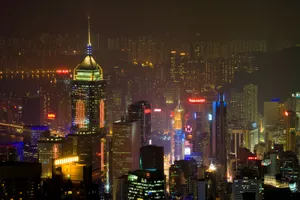 维多利亚港夜景桌面壁纸 第二辑_12