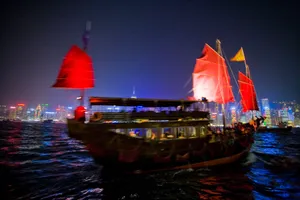 维多利亚港夜景桌面壁纸 第二辑_16
