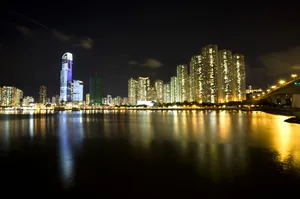 维多利亚港夜景桌面壁纸 第一辑_4