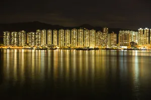 维多利亚港夜景桌面壁纸 第一辑_6