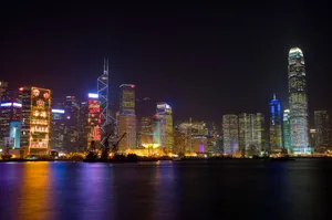 维多利亚港夜景桌面壁纸 第一辑_17