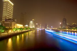 珠江夜景桌面壁纸_2