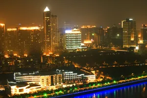 珠江夜景桌面壁纸_5