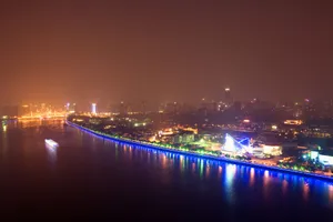 珠江夜景桌面壁纸_6