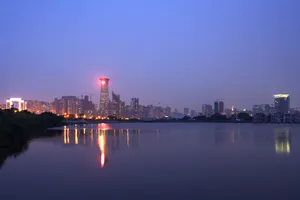 珠江夜景桌面壁纸_7